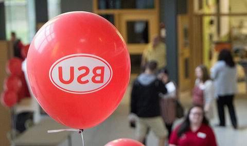 A scene from New Admitted Student Day